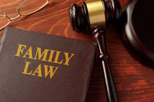 Family Law book concept